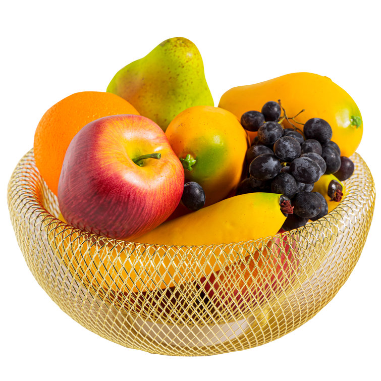 ROYALFORD Stainless Steel Fruit Bowl Wayfair.co.uk